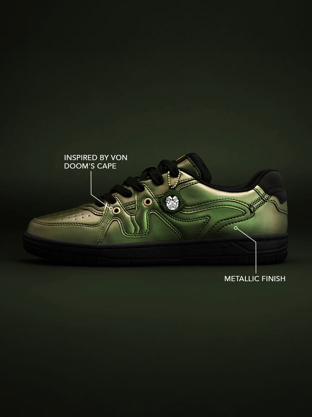 Marvel: Doctor Doom Men Low Top Sneakers - Image 3