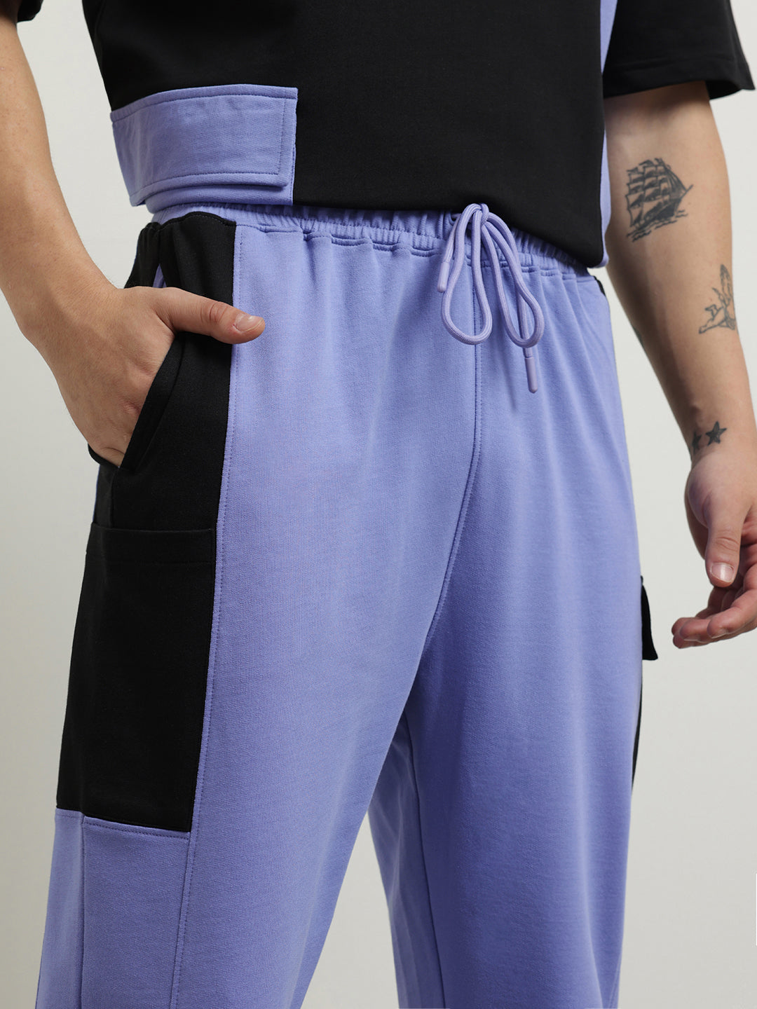 Oversized Martin Colorblocked Co-ord Set - Image 8
