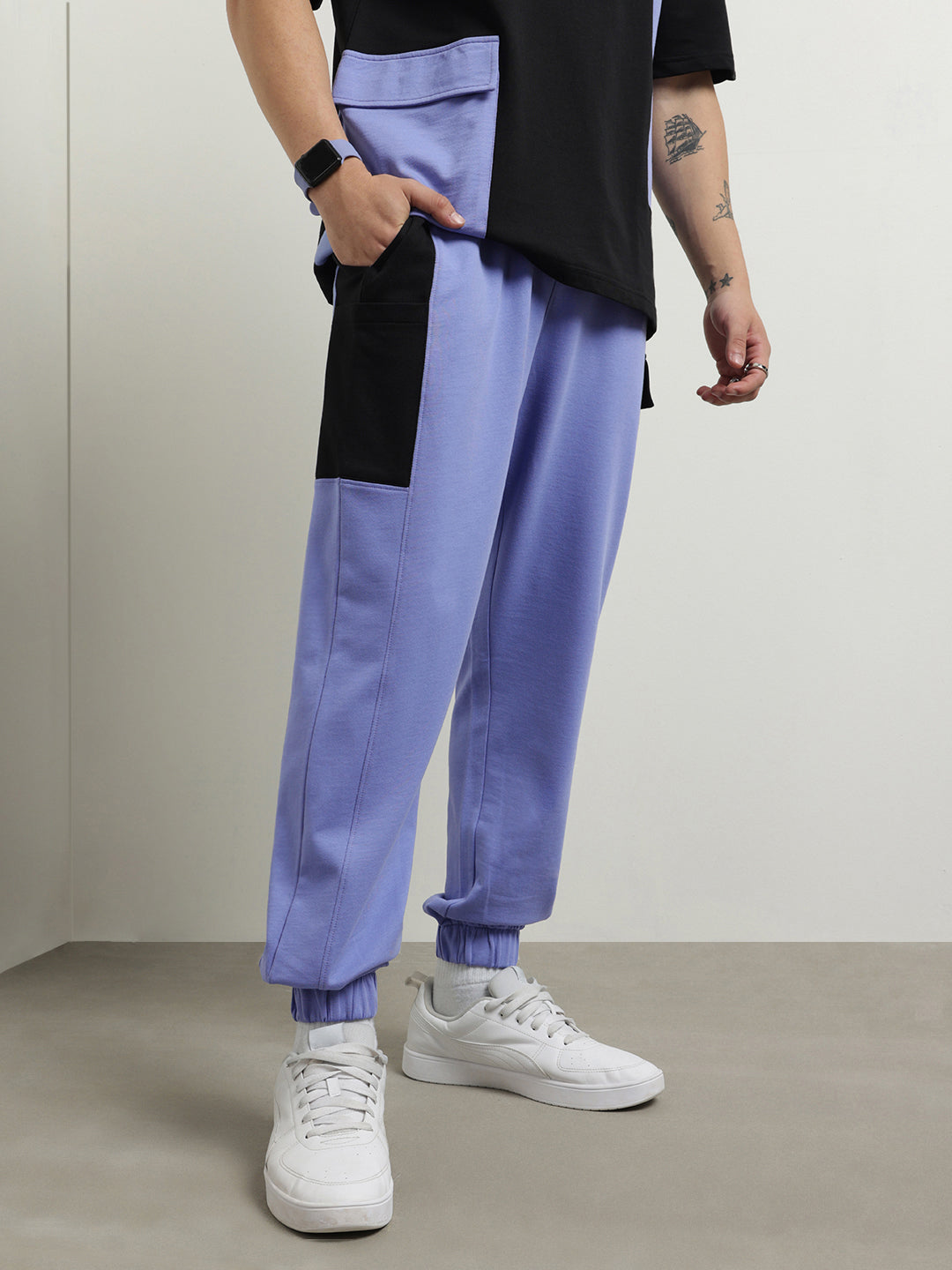 Oversized Martin Colorblocked Co-ord Set - Image 6
