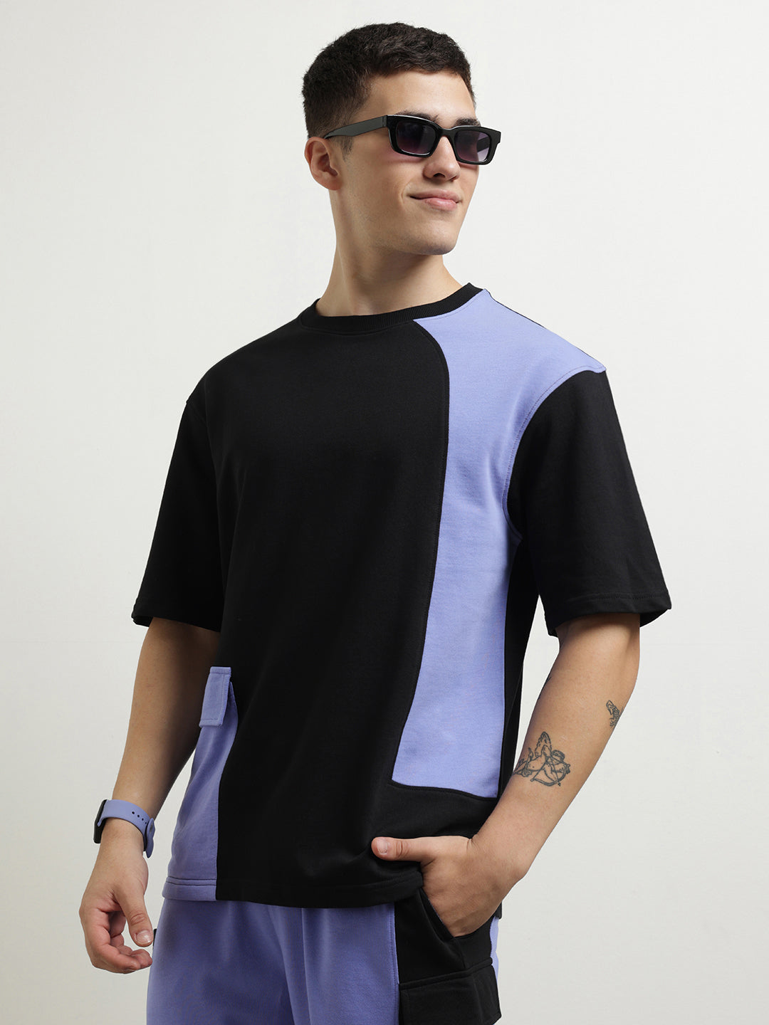 Oversized Martin Colorblocked Co-ord Set - Image 2