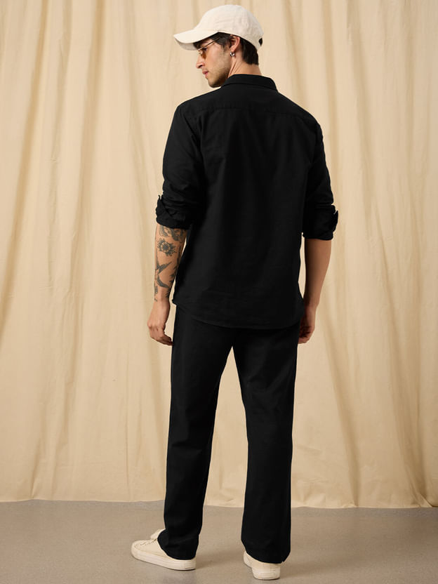 Cotton Linen Set: Black - Image 2