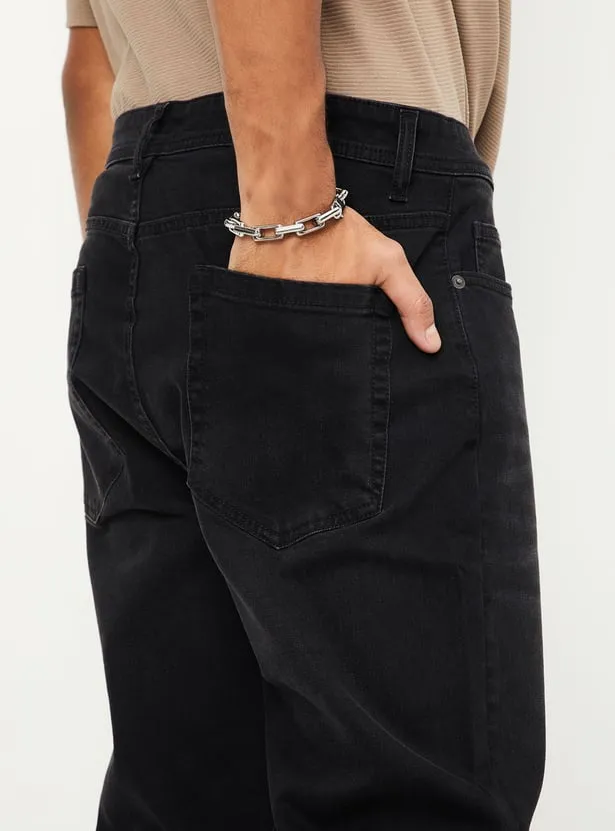 Equity Noir – Premium Faded Black Straight Jean - Image 4