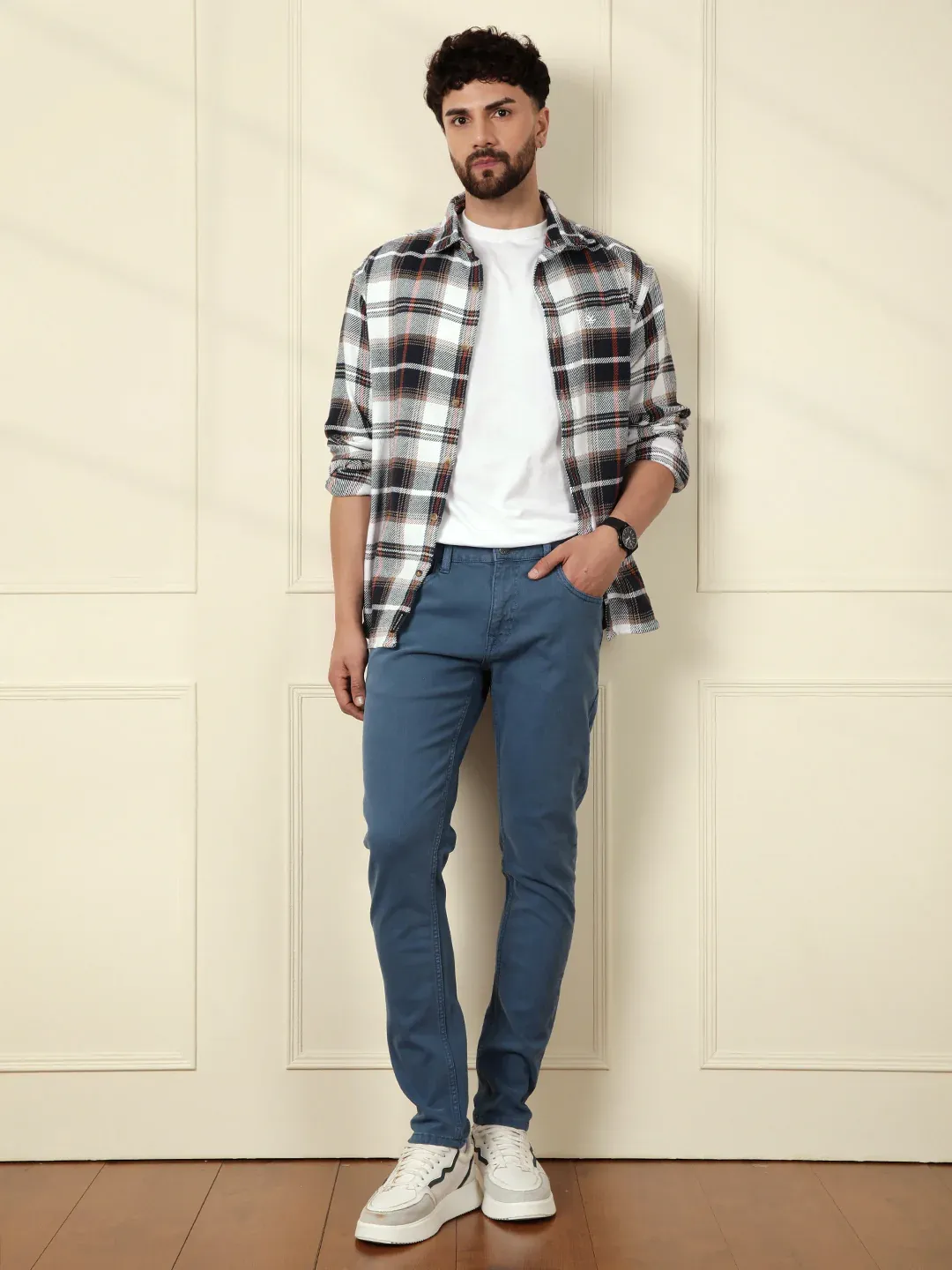 Everyday Stretch Slim-Fit Jeans – Washed Blue