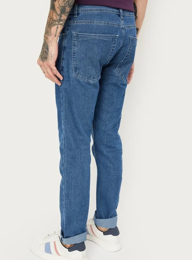 Blue Horizon – Tapered Light-Mid Wash Jean - Image 4