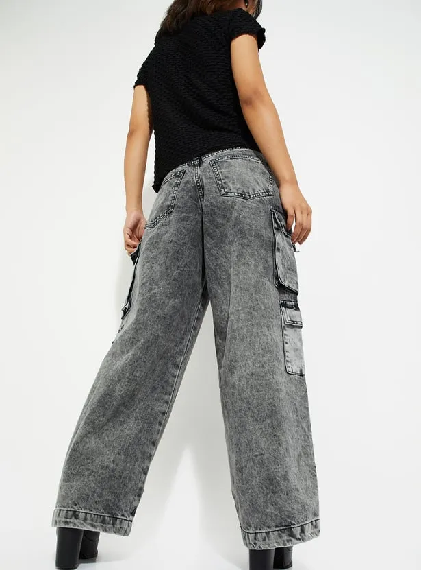 Grey Cargo Jeans – Streetwear Investment with High-Value Style Returns - Image 2