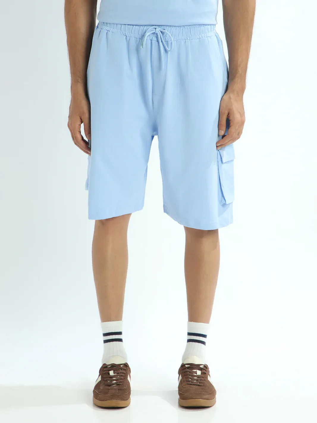 Skyline Cargo Co-ord Set –T-shirt & Utility Shorts - Image 6