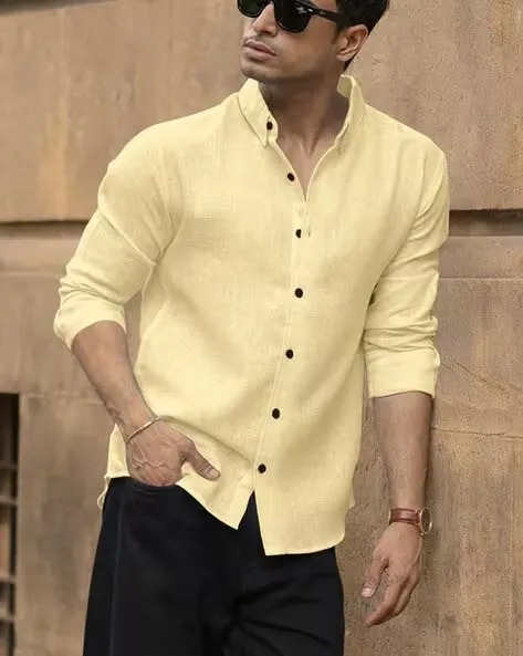 Coffee Brown Textured Slim Fit Casual Shirt – Effortless Urban Sophistication - Image 2