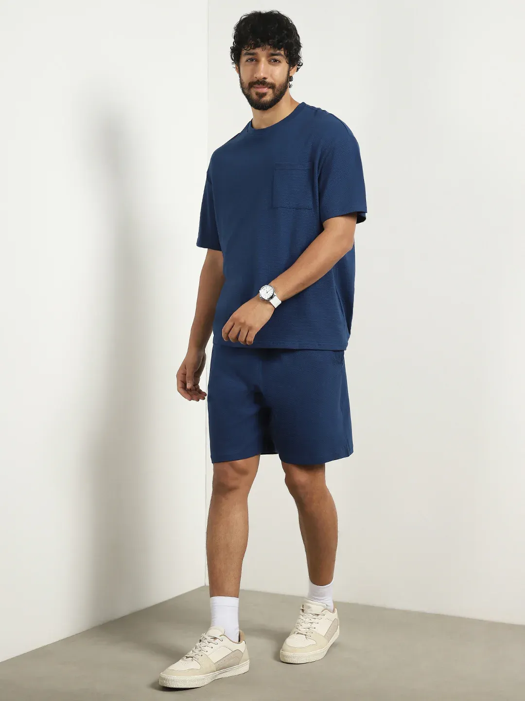 Navy Breeze Casual Co-ord Set - Image 5