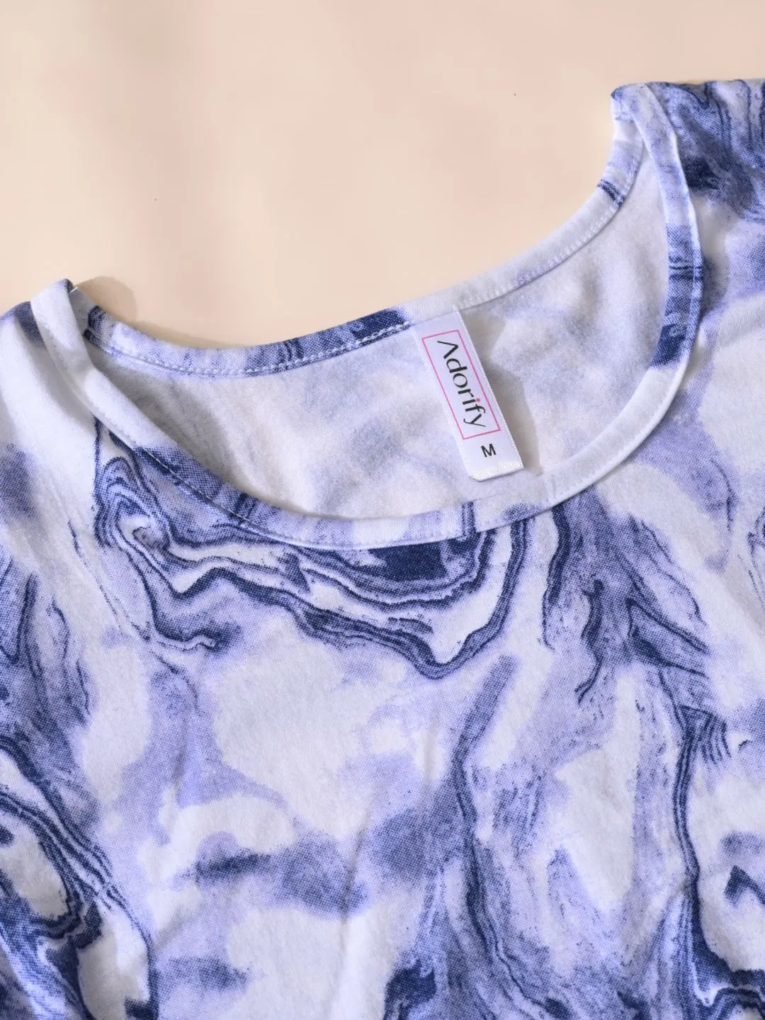 Marble Printed T-Shirt – Everyday Style Meets Street-Savvy Confidence - Image 2