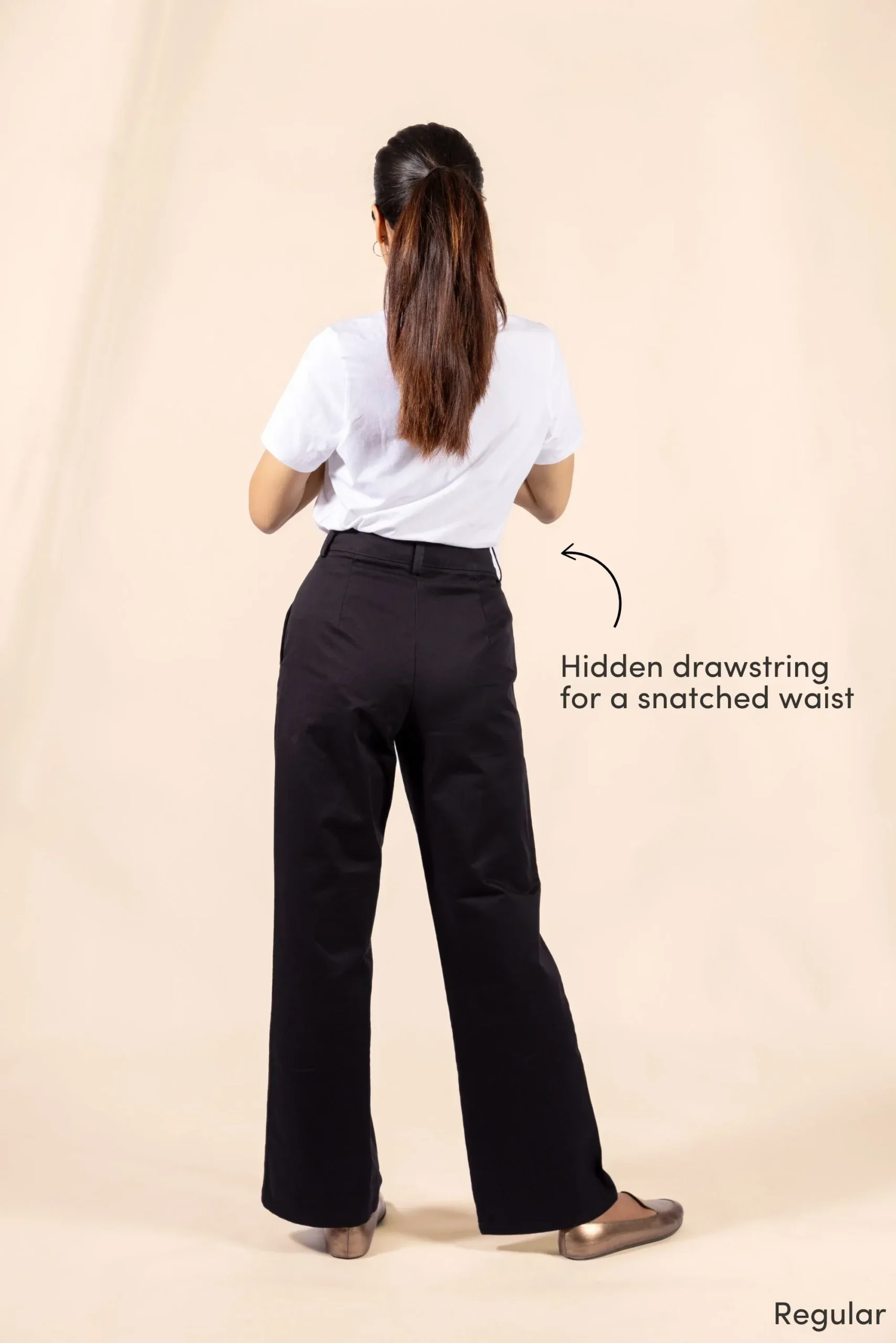 Executive Black Trade-Line Trousers with Fade-Proof Dye – Smart Wear for Smart Investors - Image 3