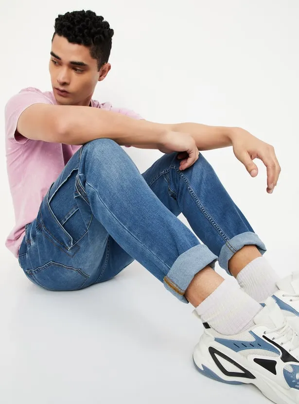 Urban Cargo Indigo – Premium Utility Tapered Jean - Image 2