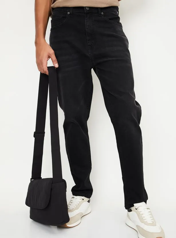Equity Noir – Premium Faded Black Straight Jean
