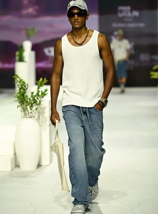 Mariner’s Ledger – Premium Light-Wash Wide-Leg Jean - Image 2