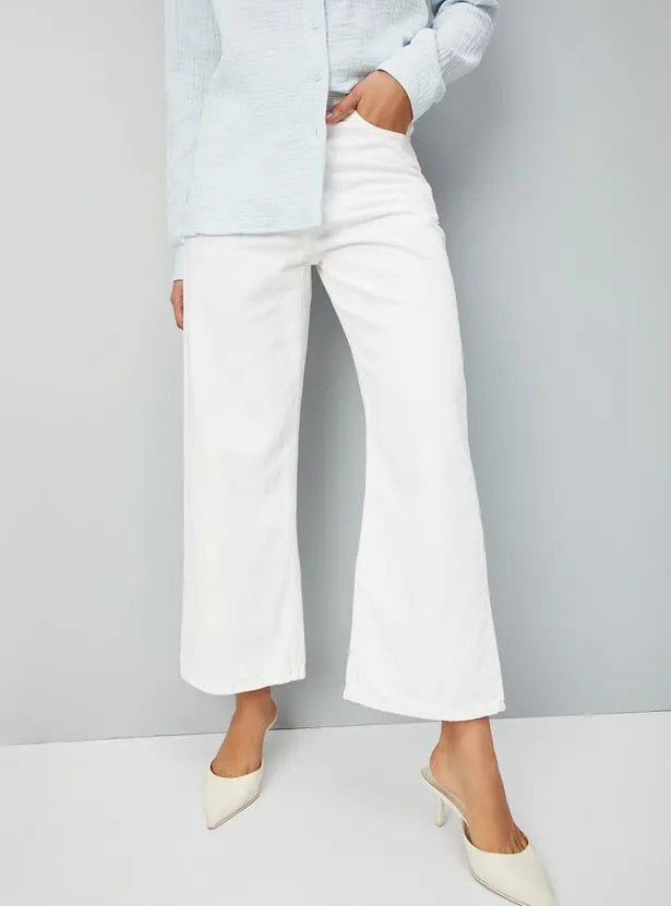 US Trend Ecru Wide-Leg Women’s Trousers – Minimal Luxe Fashion for Smart Wardrobe Trade - Image 5