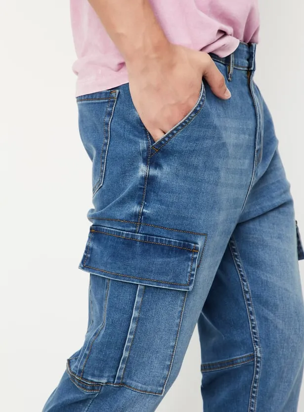 Urban Cargo Indigo – Premium Utility Tapered Jean - Image 3