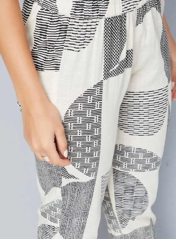 Monochrome Wave Kurta Set – Minimalist Chic, Everyday Grace - Image 6