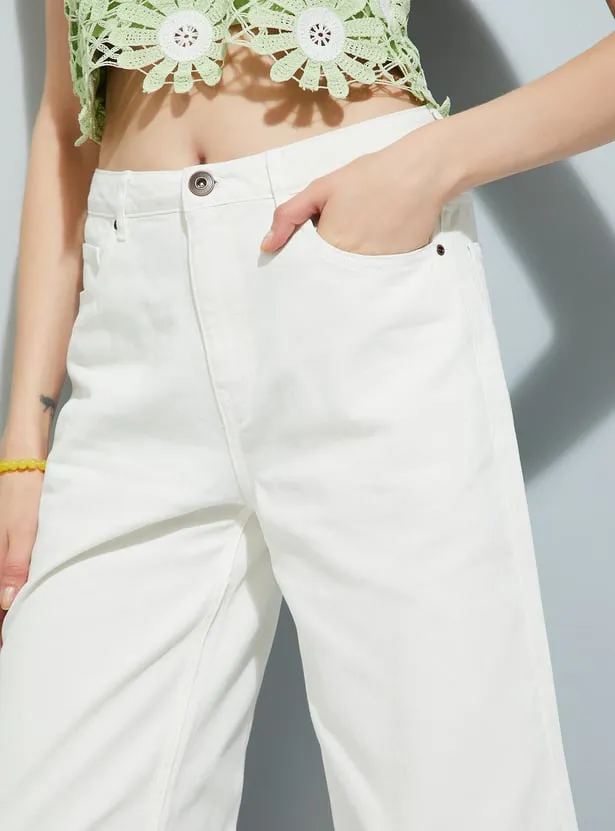 US Trend Ecru Wide-Leg Women’s Trousers – Minimal Luxe Fashion for Smart Wardrobe Investment - Image 2