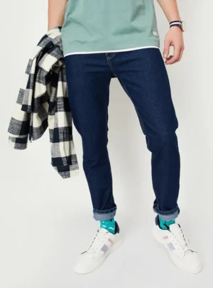 Capital Indigo – Slim Fit Dark Wash Jeans