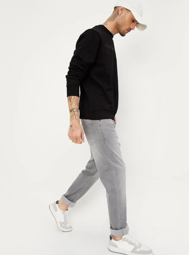 Silver Ledger – Premium Grey Tapered Jeans - Image 3