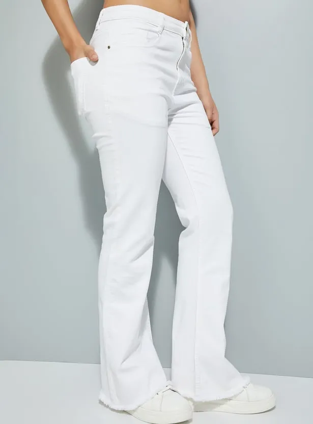 White Bootcut Jeans – Premium Wardrobe Asset for Smart Fashion Trade - Image 4