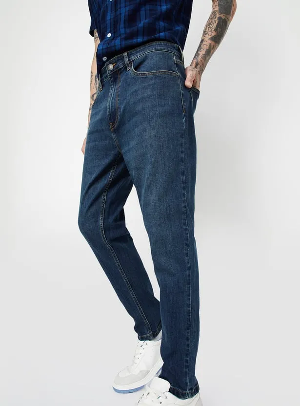 Blue Reserve – Premium Mid-Wash Straight Jean - Image 4