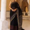 Black Heritage Saree – Timeless Craft Meets High-Value Fashion