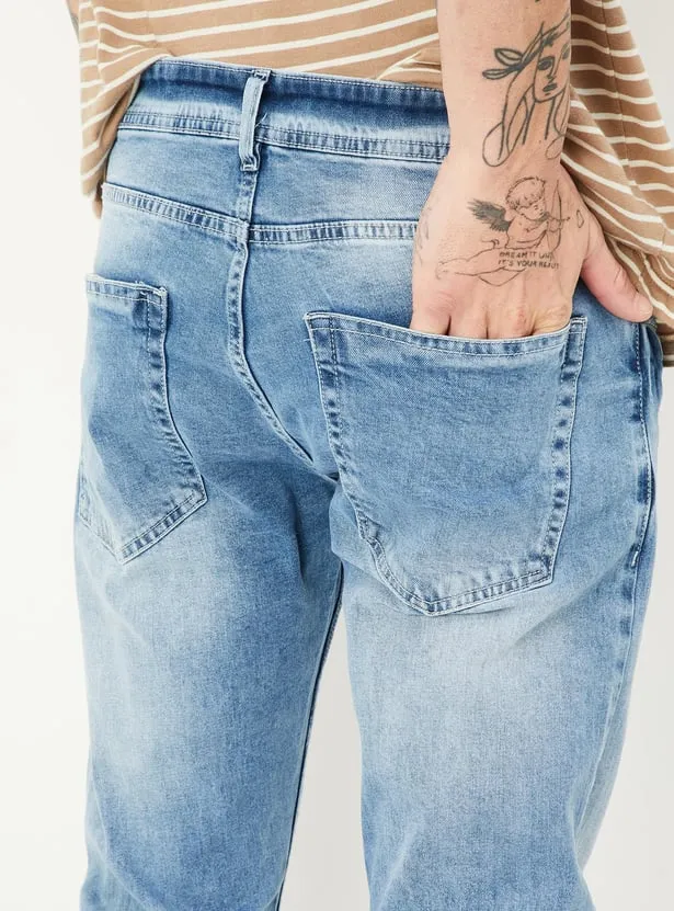 Coastal Ledger – Premium Light Wash Slim Jeans - Image 4