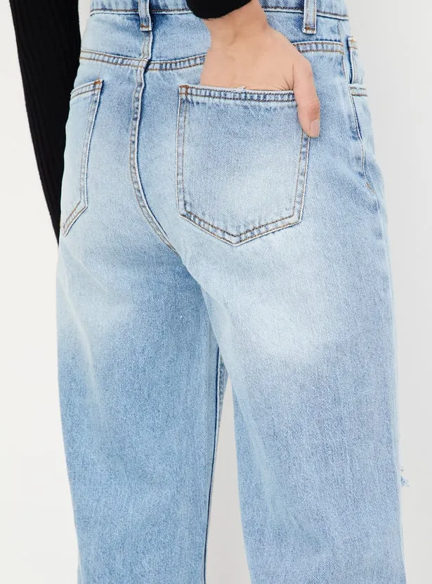 Light Blue Distressed Jeans – High-ROI Streetwear for the US Fashion Market - Image 5
