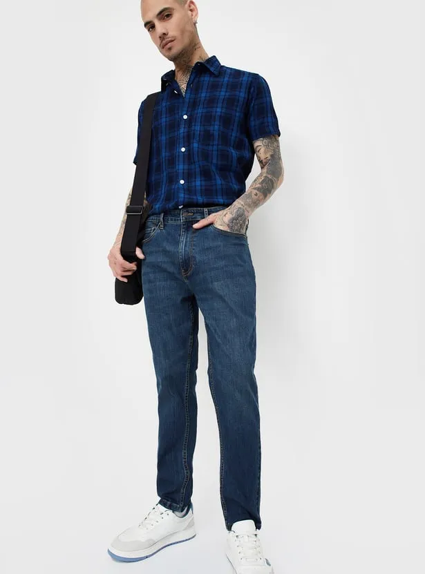 Blue Reserve – Premium Mid-Wash Straight Jean