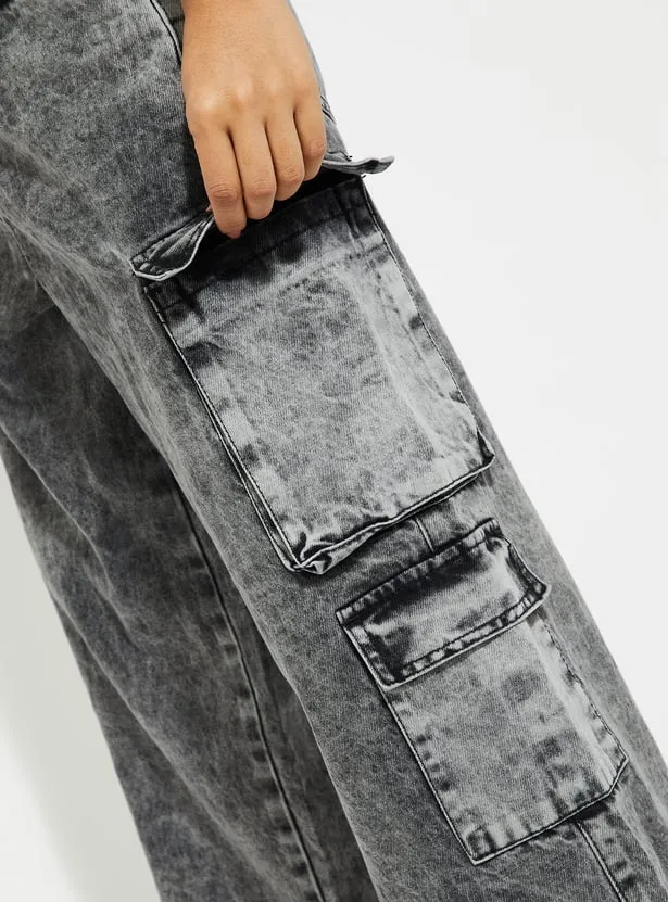 Grey Cargo Jeans – Streetwear Investment with High-Value Style Returns - Image 4