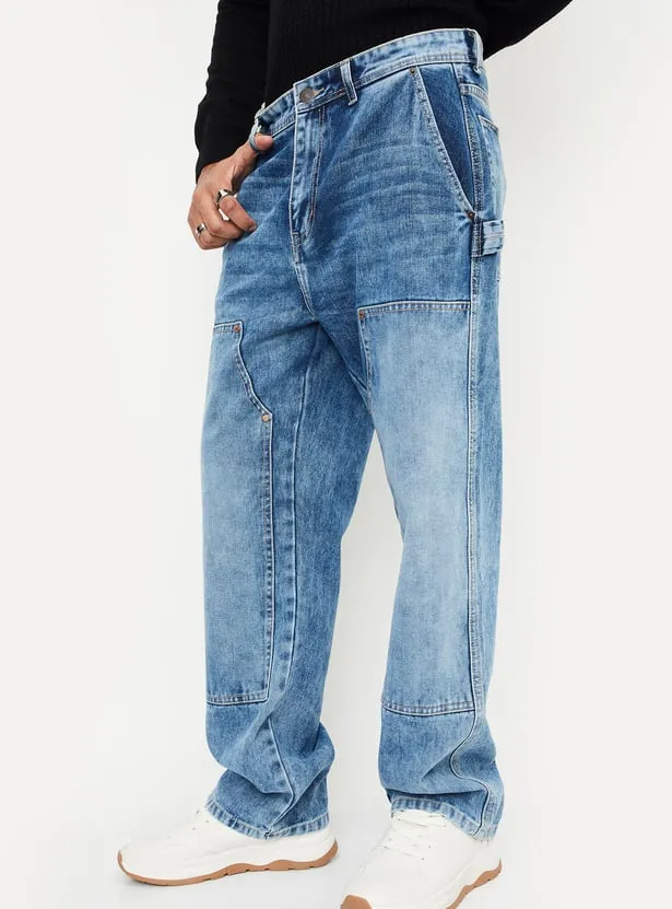 Trade Route Indigo – Premium Utility Relaxed-Fit Jeans - Image 3