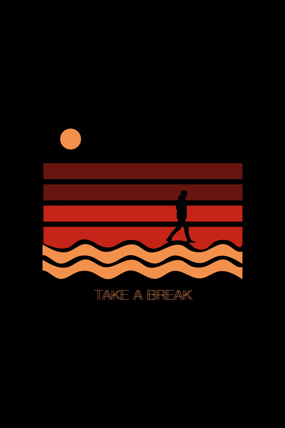 Take A Break Classic Fit T-Shirt - Image 2