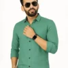  ForestEdge Casual Slim Shirt – Bold Color, Smart Attitude 