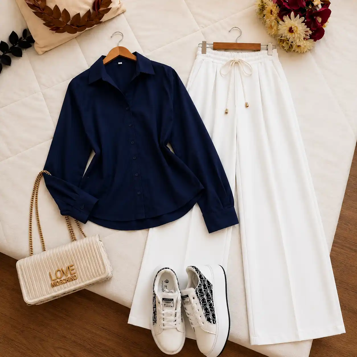 Women’s Stylish Co-Ord Set | Premium Shirt & Palazzo Pant Combo | Trendy Casual Outfit